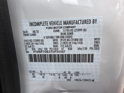 2026 Ford F-750 Base