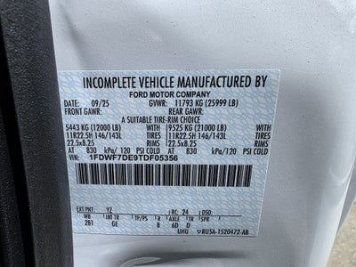 2026 Ford F-750 F-750 Diesel Straight Frame