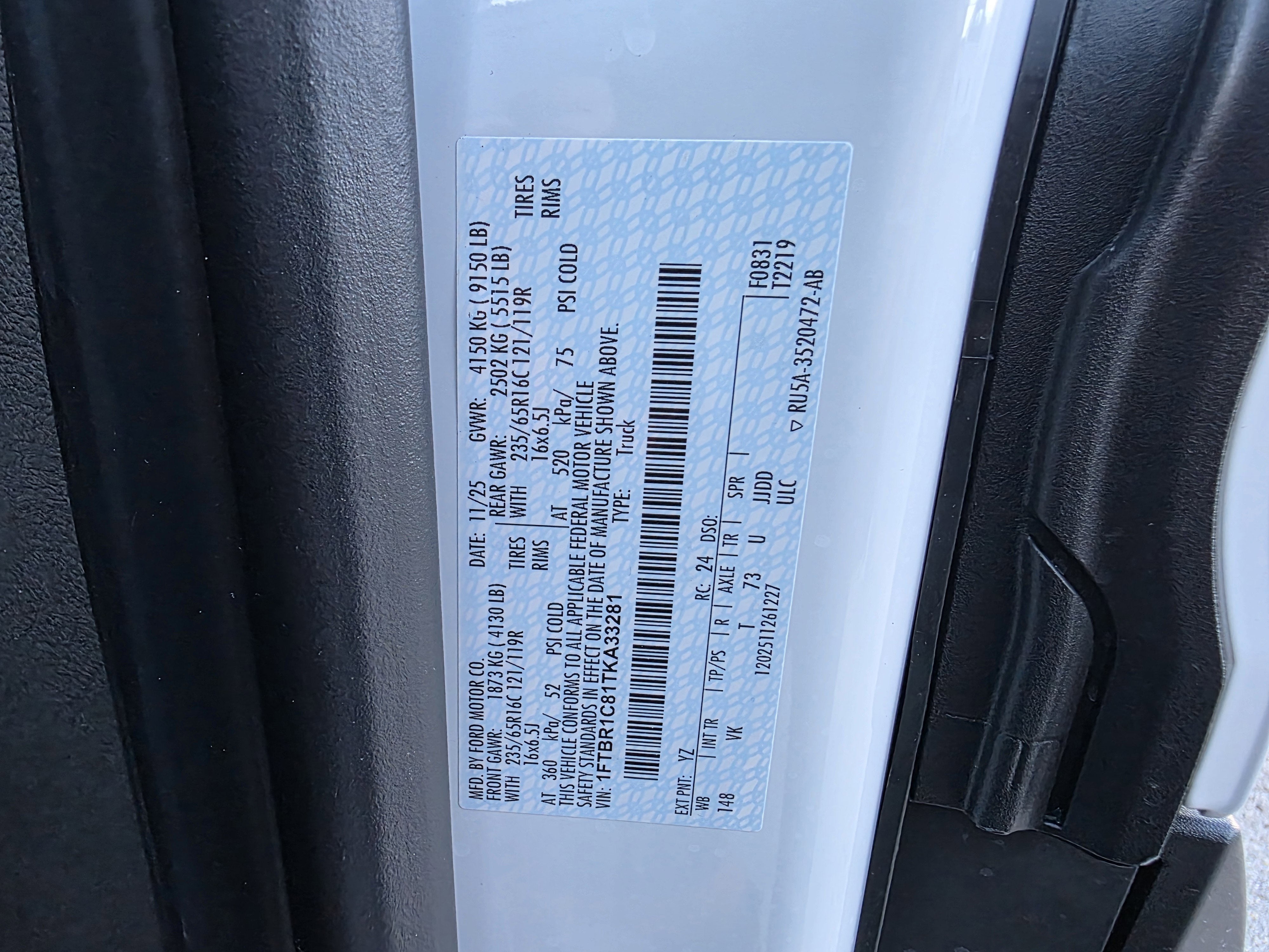 2026 Ford Transit-250 XL