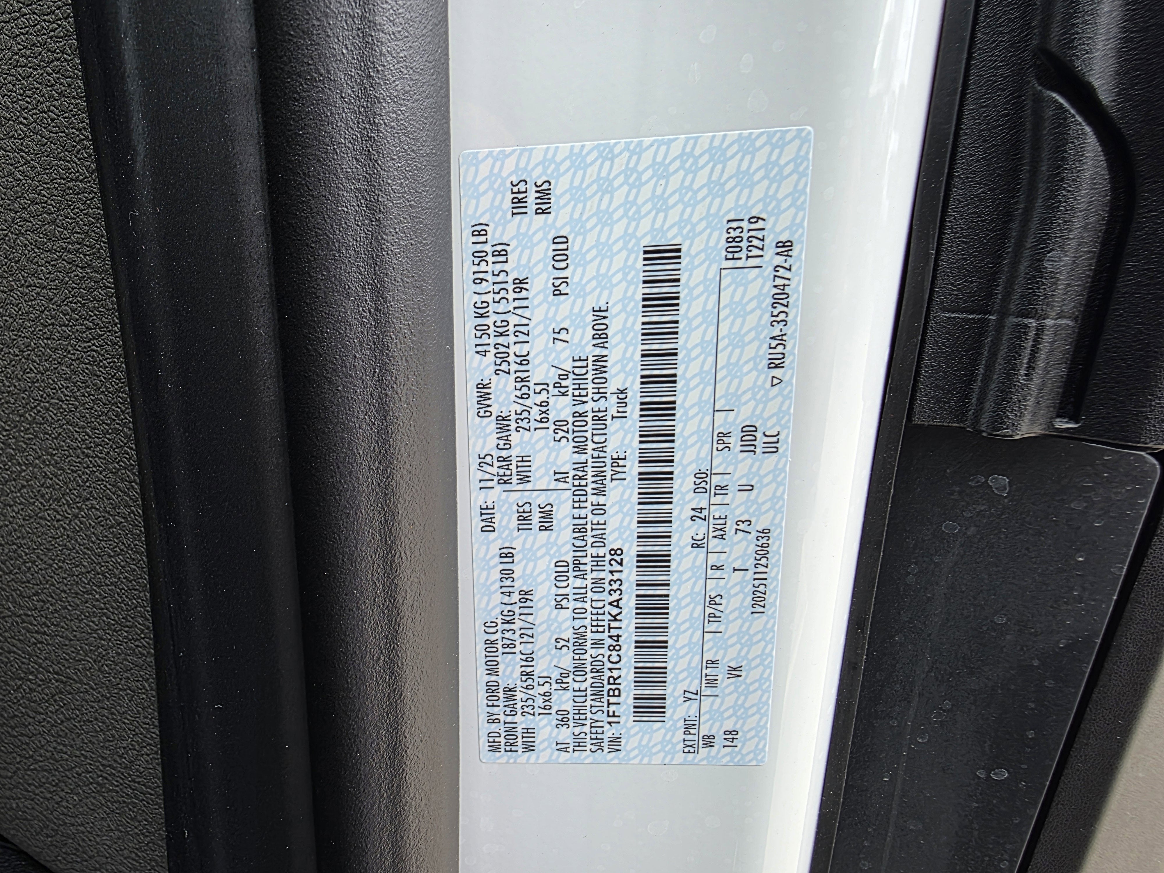 2026 Ford Transit-250 XL