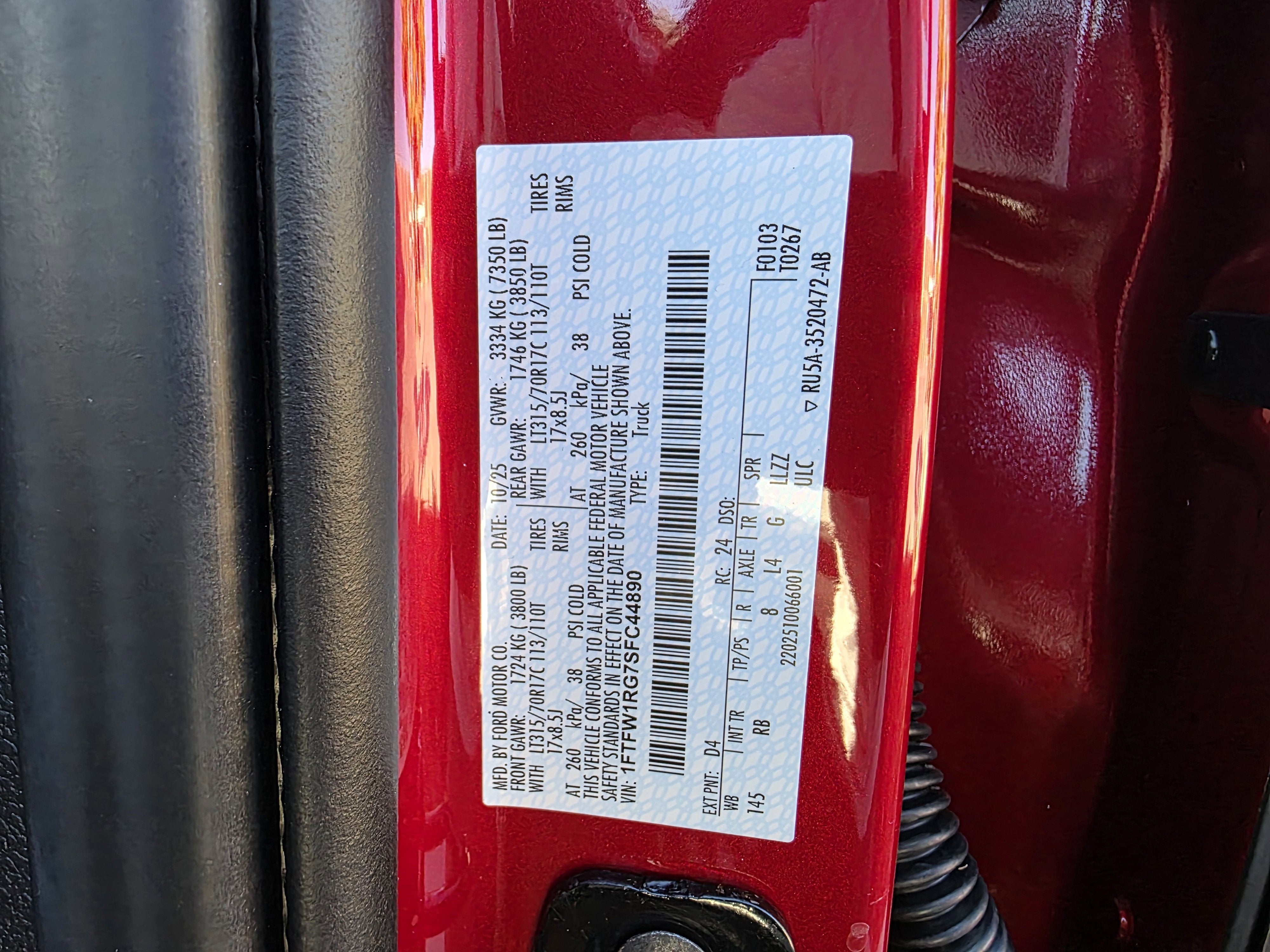 2025 Ford F-150 Raptor