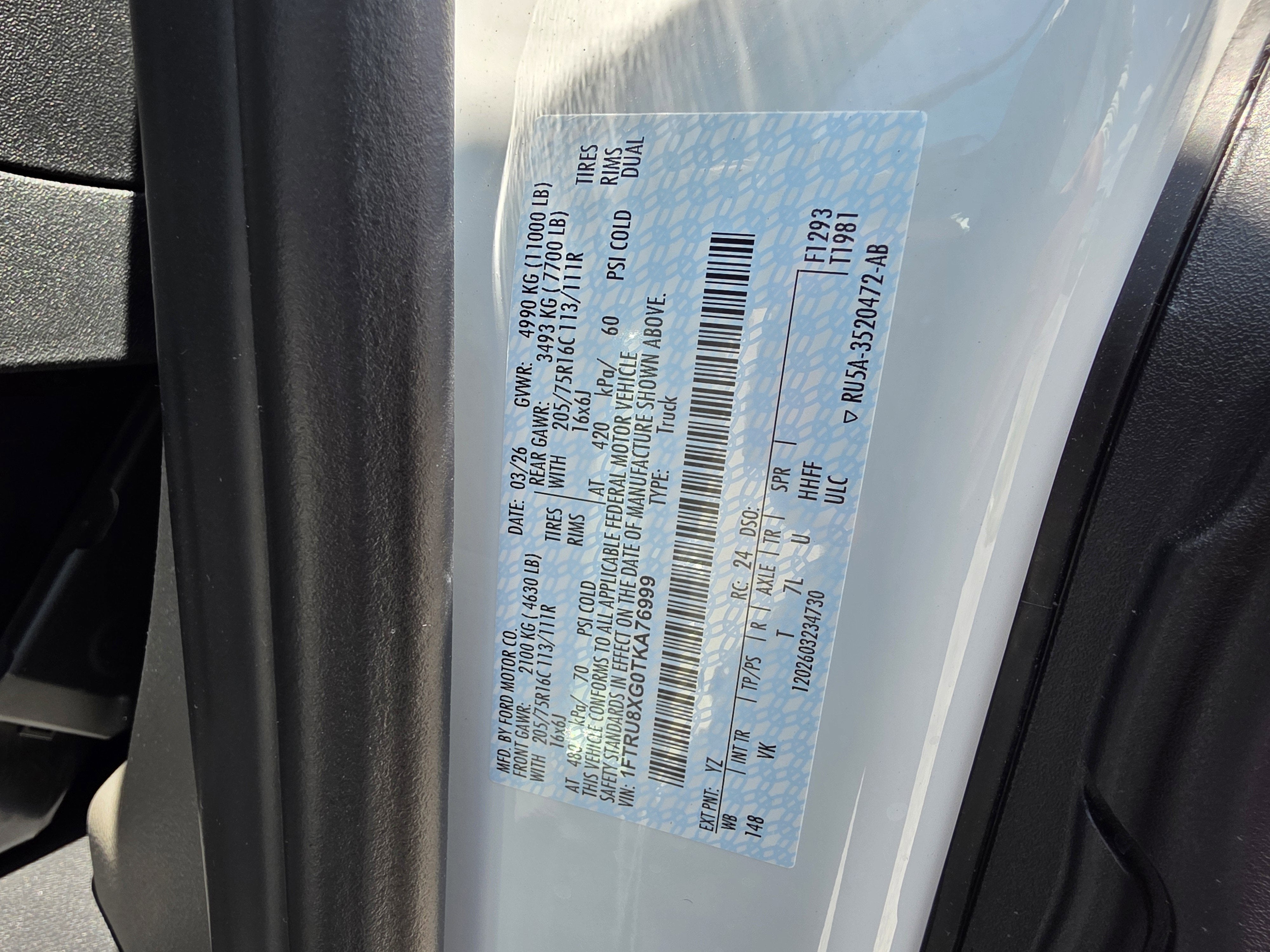 2026 Ford Transit 350 HD XL