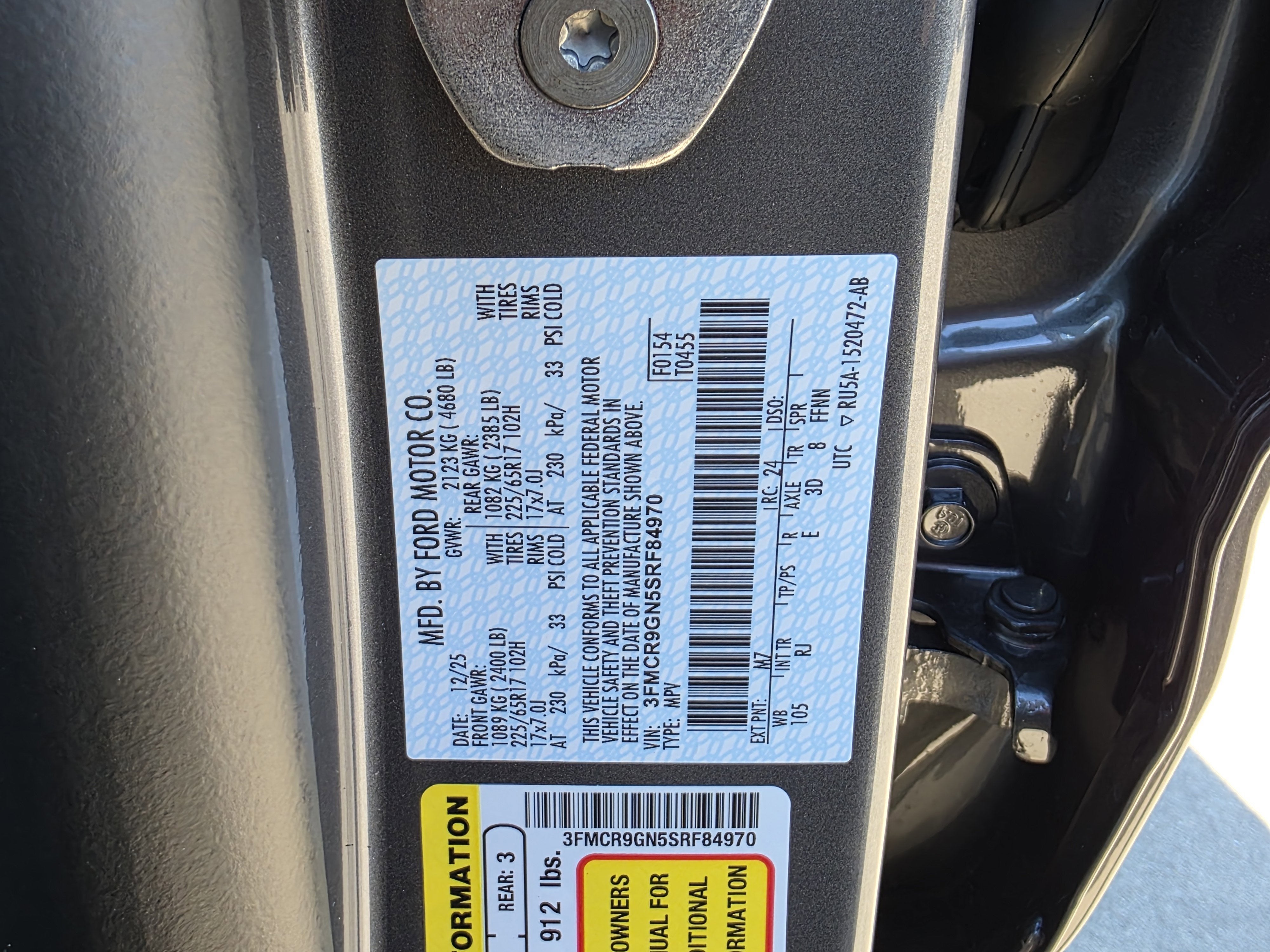 2025 Ford Bronco Sport Heritage