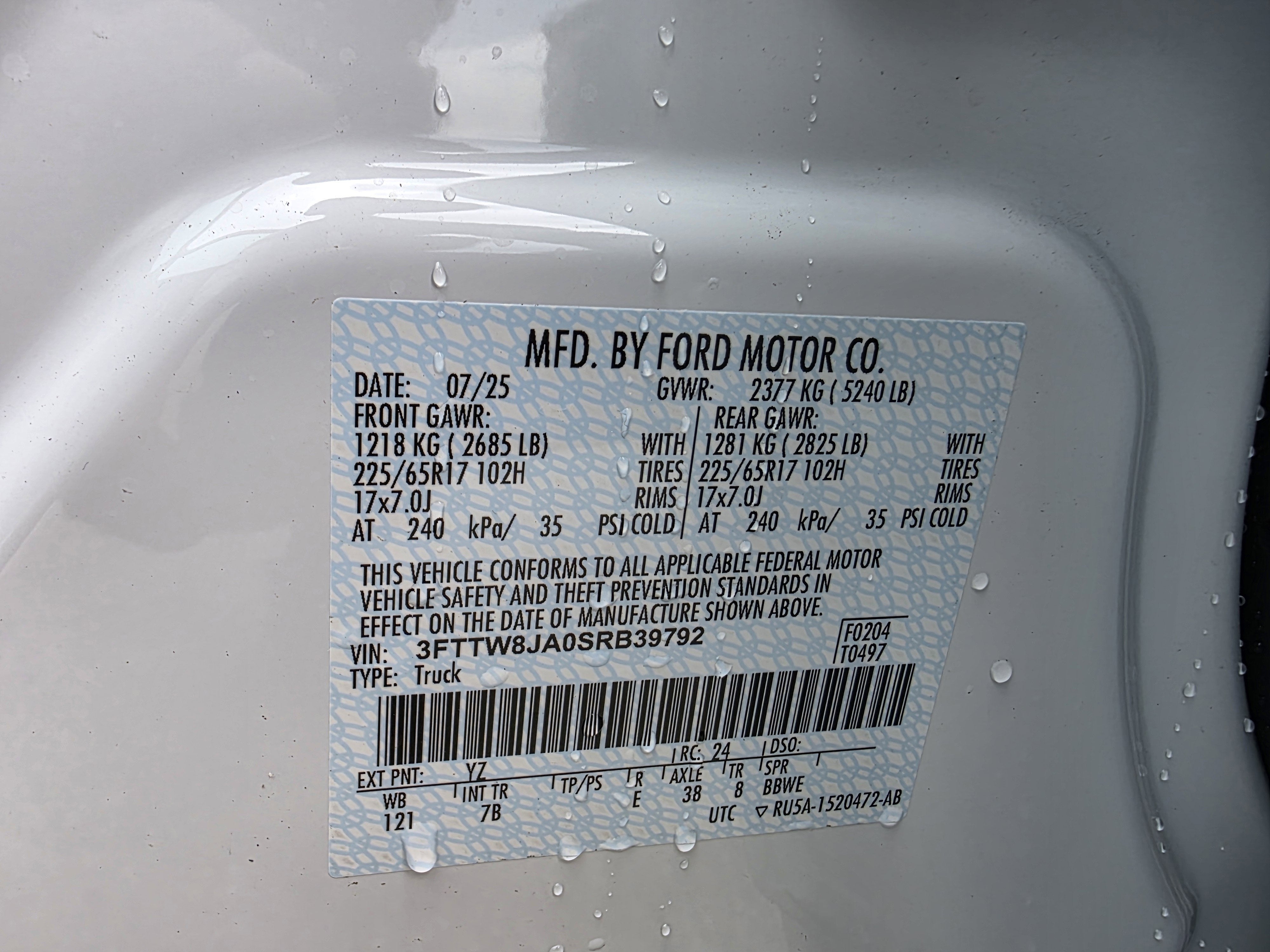 2025 Ford Maverick XLT