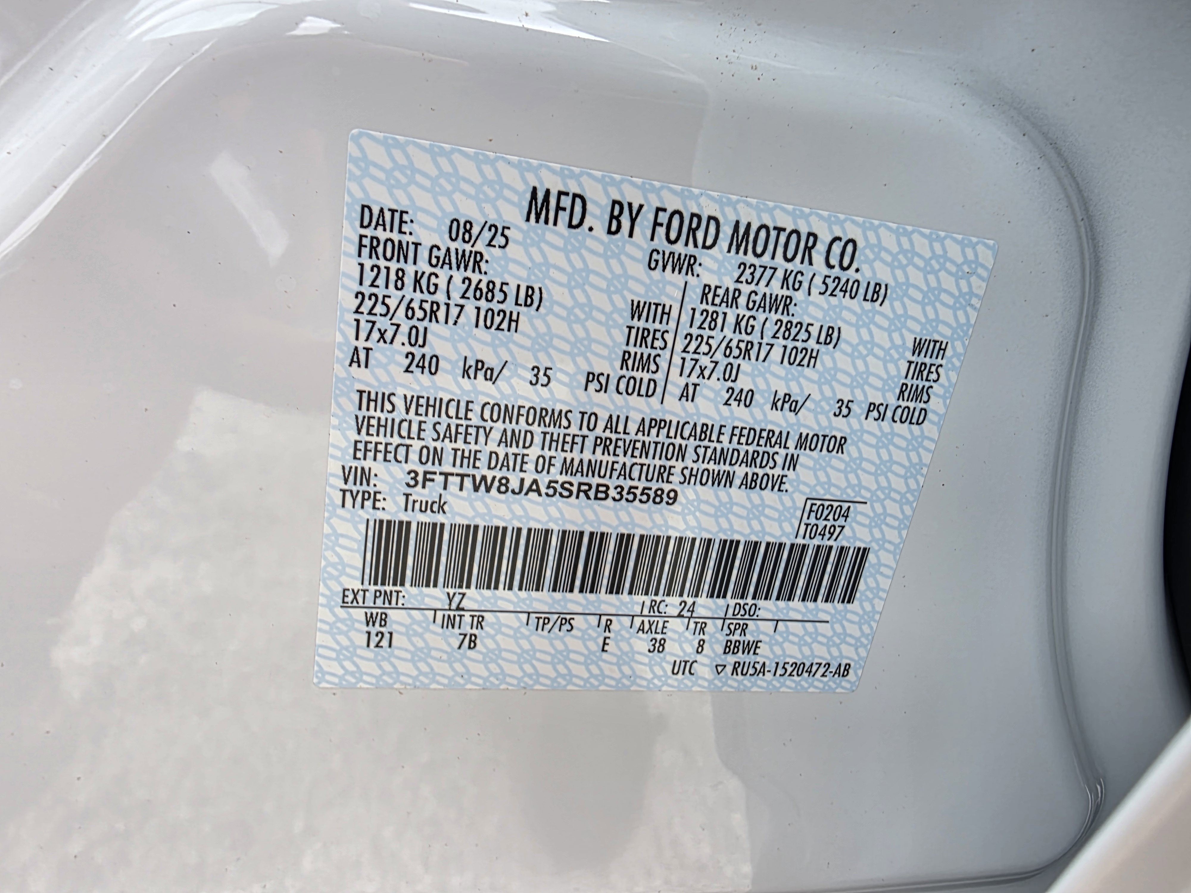 2025 Ford Maverick XLT